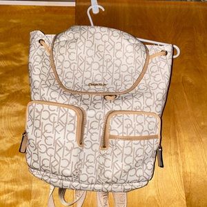 Calvin Klein Drawstring Backpack Purse